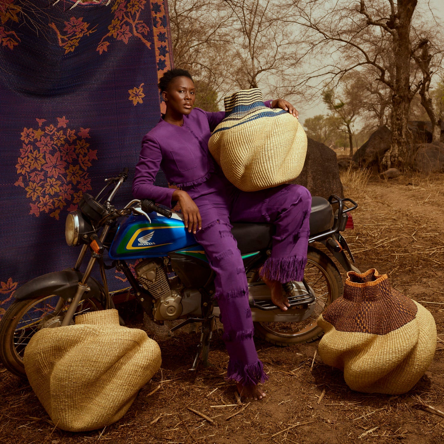 Handmade Baskets Inspired by Africa's Natural Richness