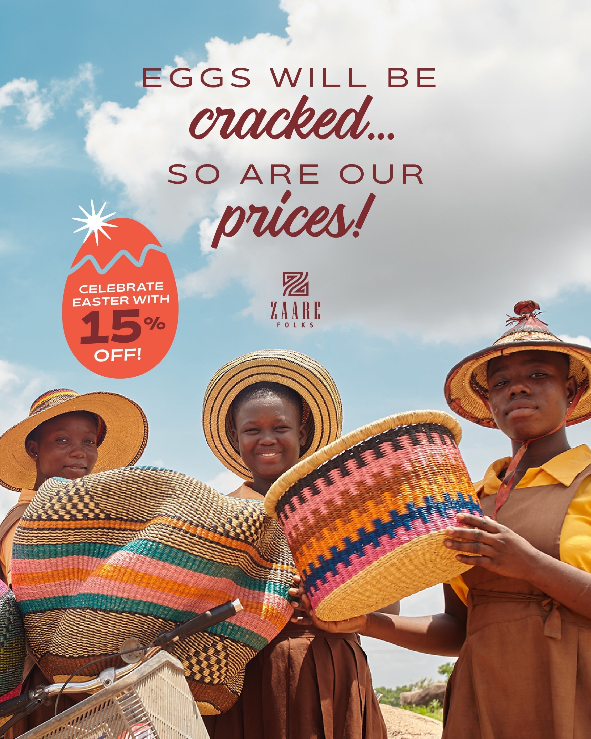 Celebrate Easter with Zaarefolks: Style Your Home with Handmade Baskets - Zaarefolks