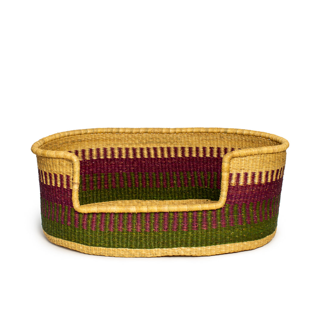 Desert Hand-Woven Dog Bed