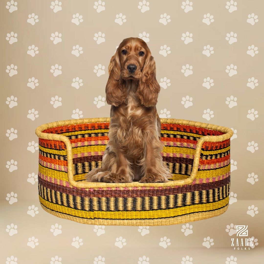 Nev Hand-Woven Dog Bed