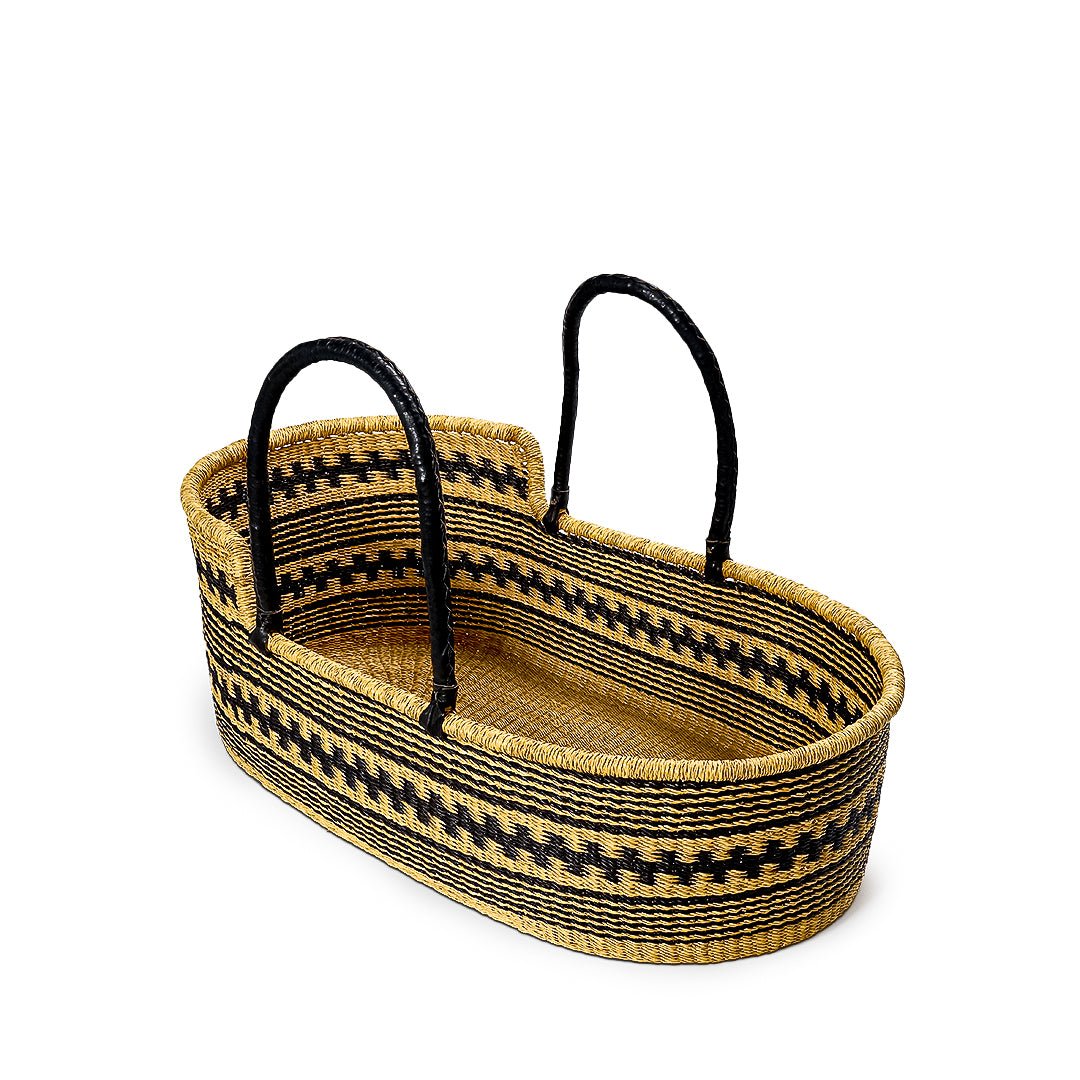Aban Hand - Woven Baby Moses Basket - Zaarefolks