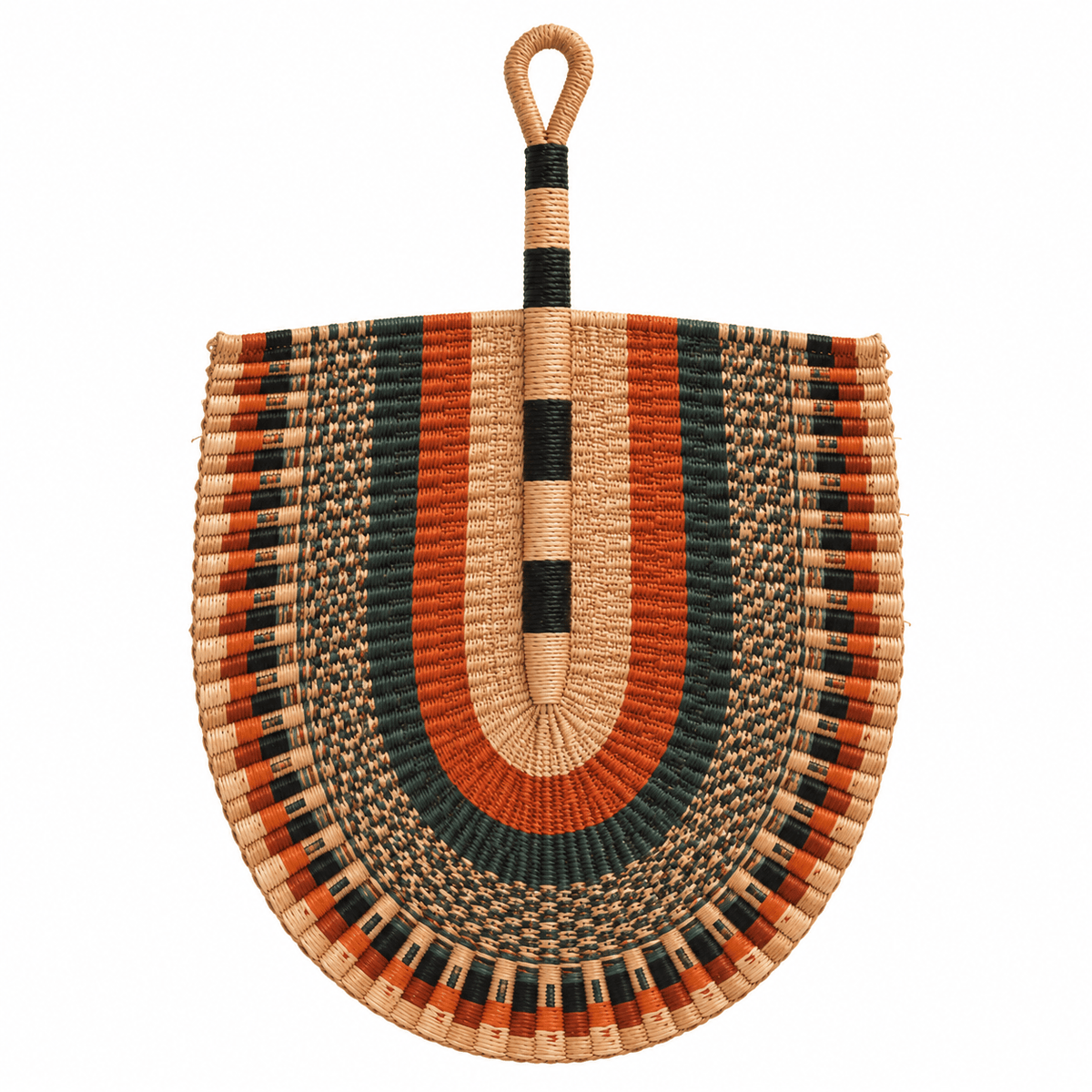 Ember Hand-Woven Wall Decor Basket - Zaarefolks