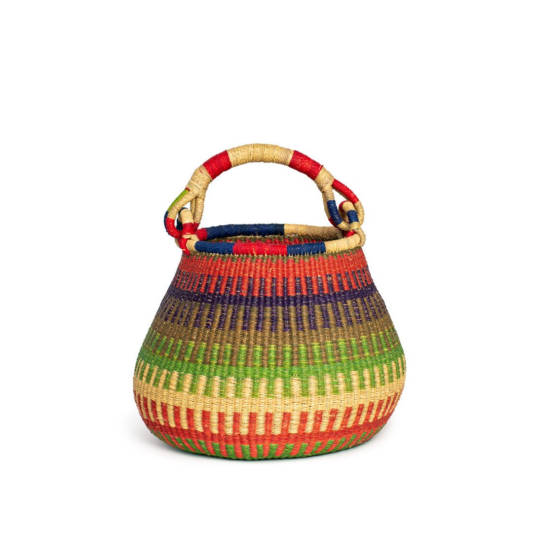 Hand - Woven Pot Basket - Zaarefolks