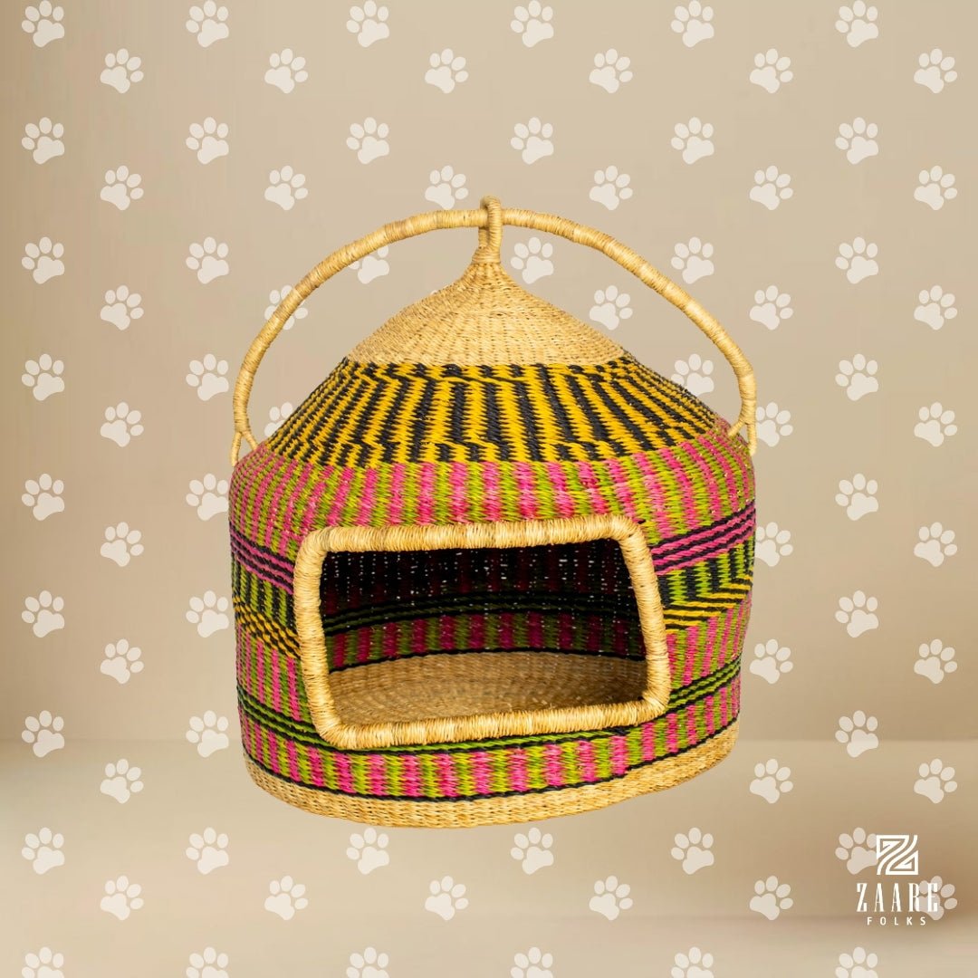 Lala Hand - Woven Cat Bed - Zaarefolks