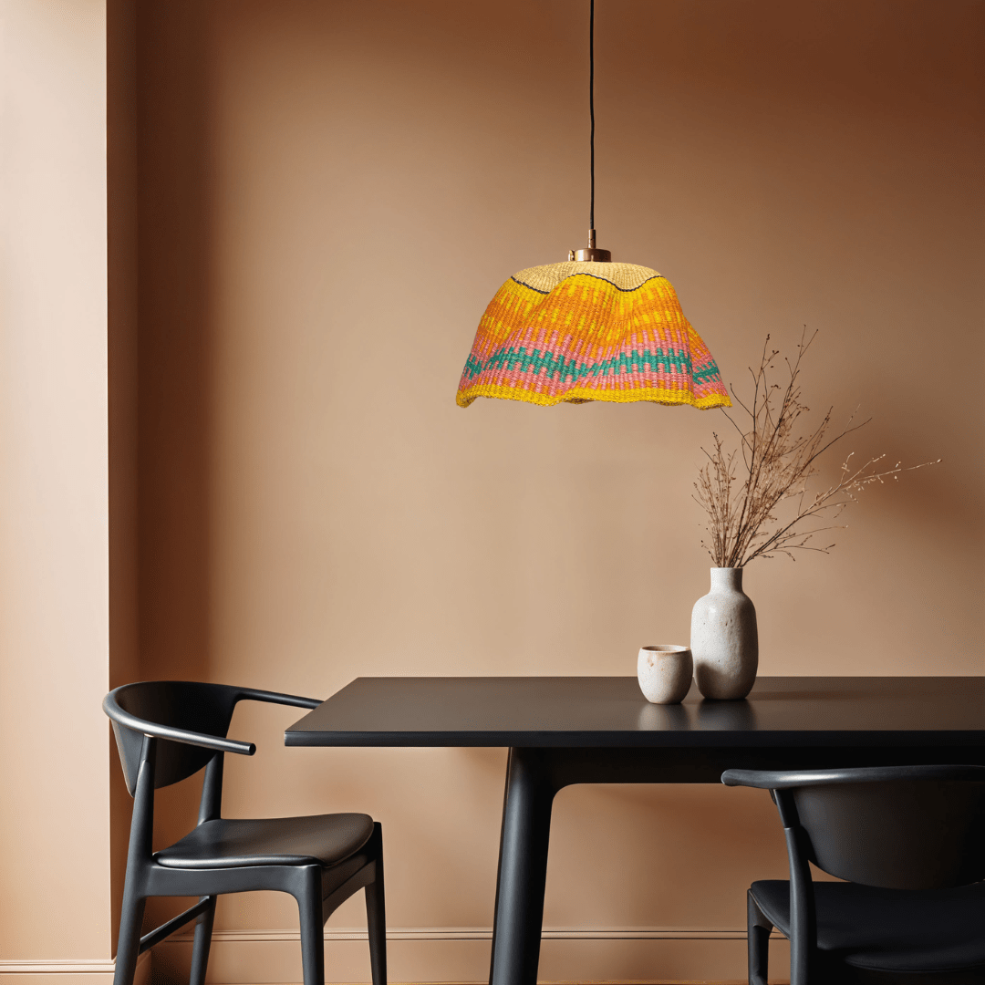 Moonshine Hand - Woven Lampshade - Zaarefolks