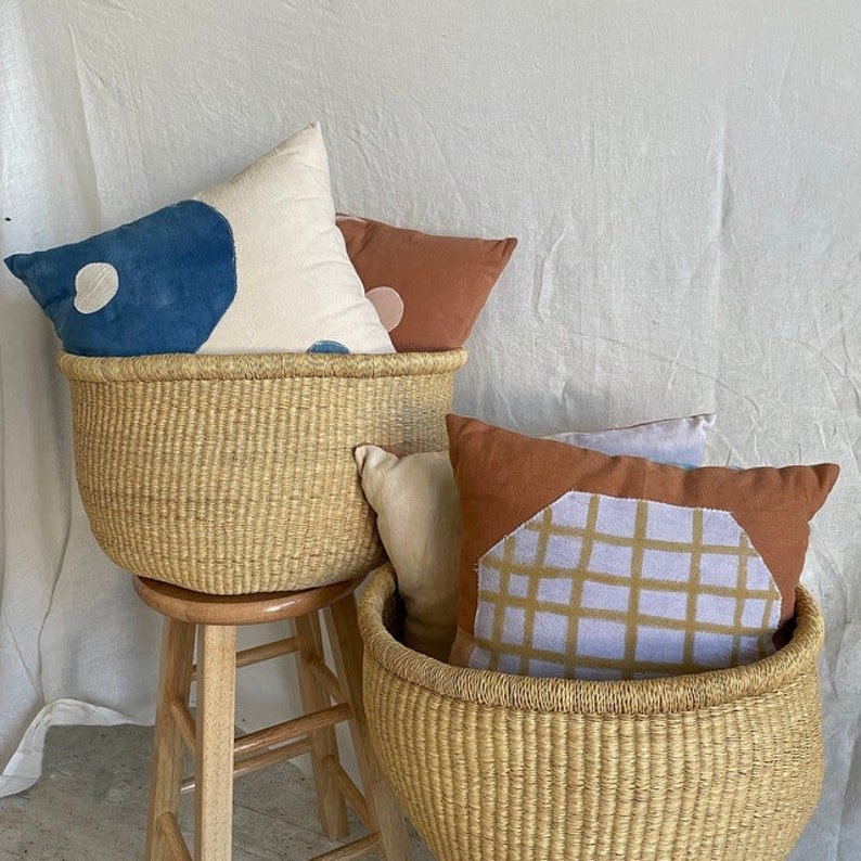 Natural Hand - Woven Storage Basket - Zaarefolks