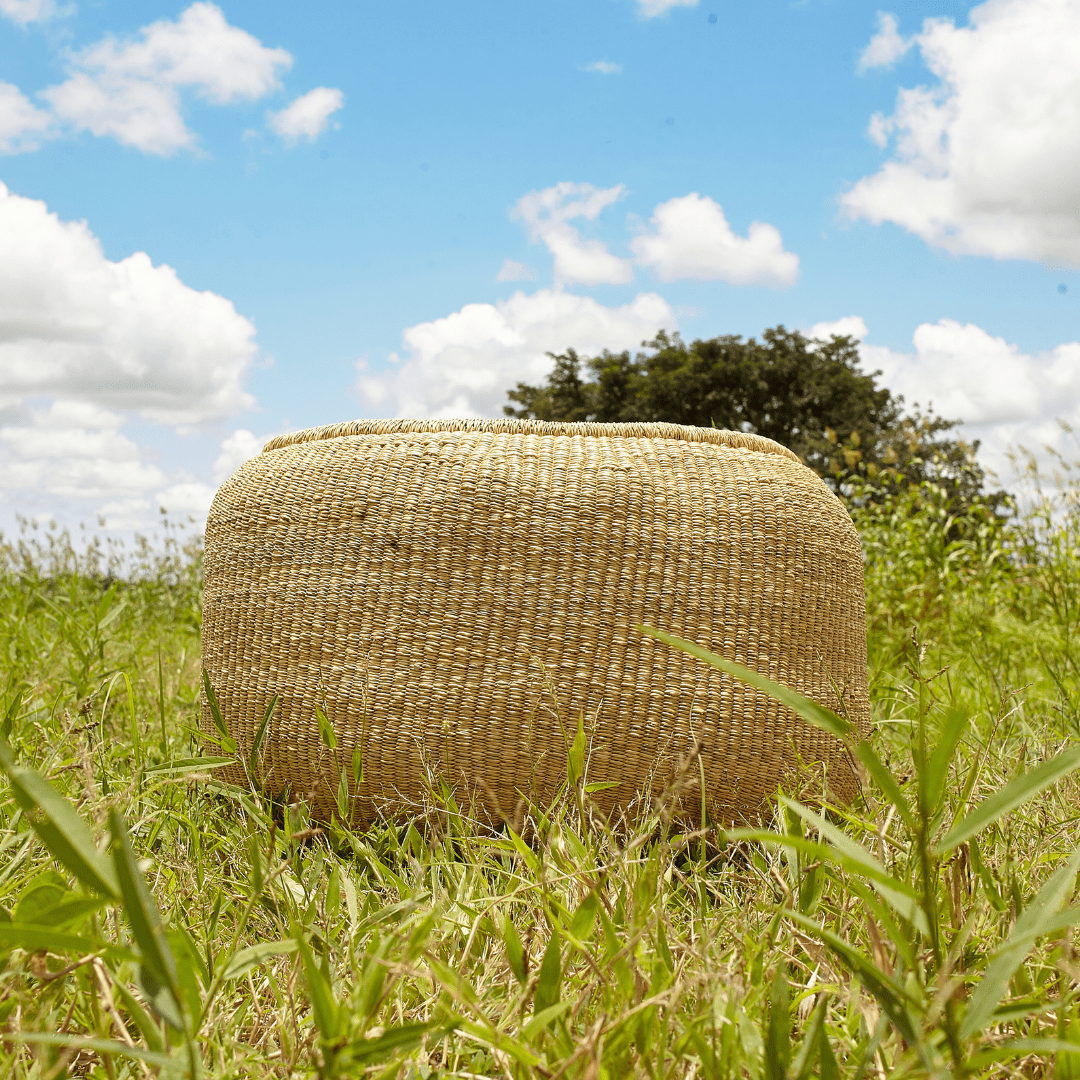 Natural Hand - Woven Storage Basket - Zaarefolks