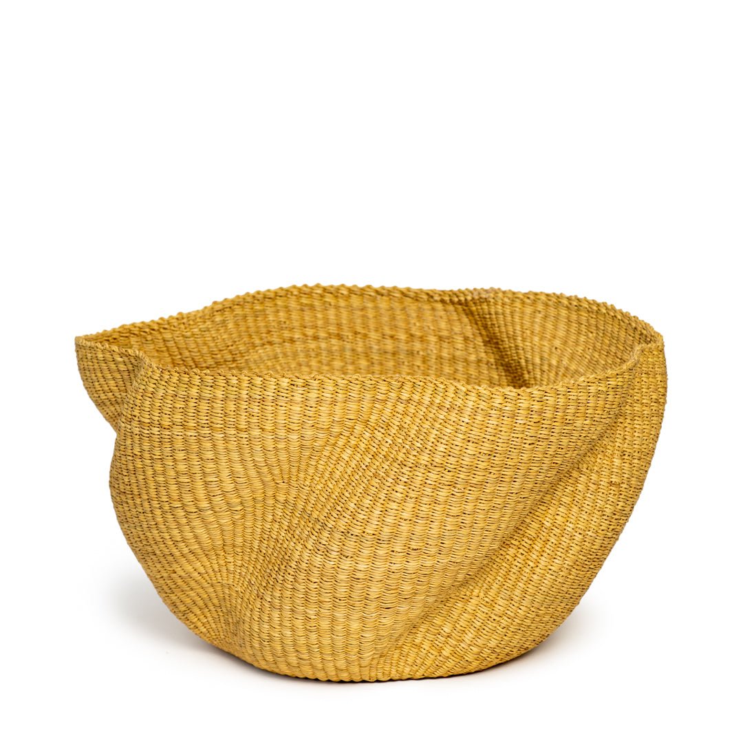 Natural Hand - Woven Wave Basket - Zaarefolks