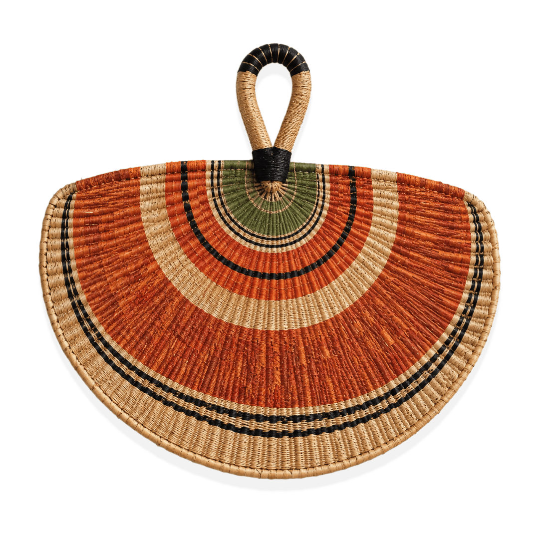 Prickly Pear Hand-Woven Wall Decor Basket - Zaarefolks