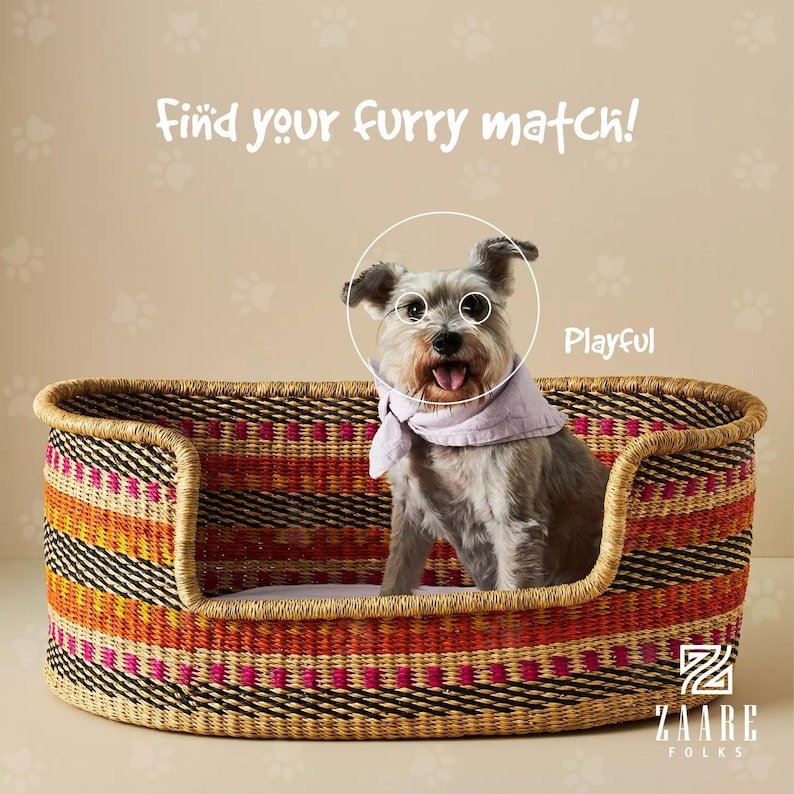 Star Hand - Woven Dog Bed - Zaarefolks