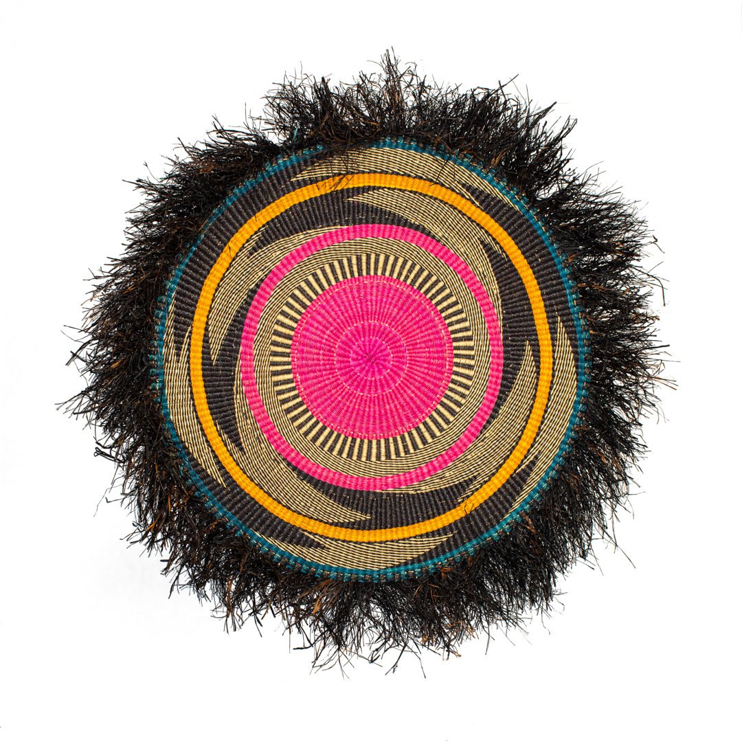 Zola Hand - Woven Wall Decor Basket - Zaarefolks