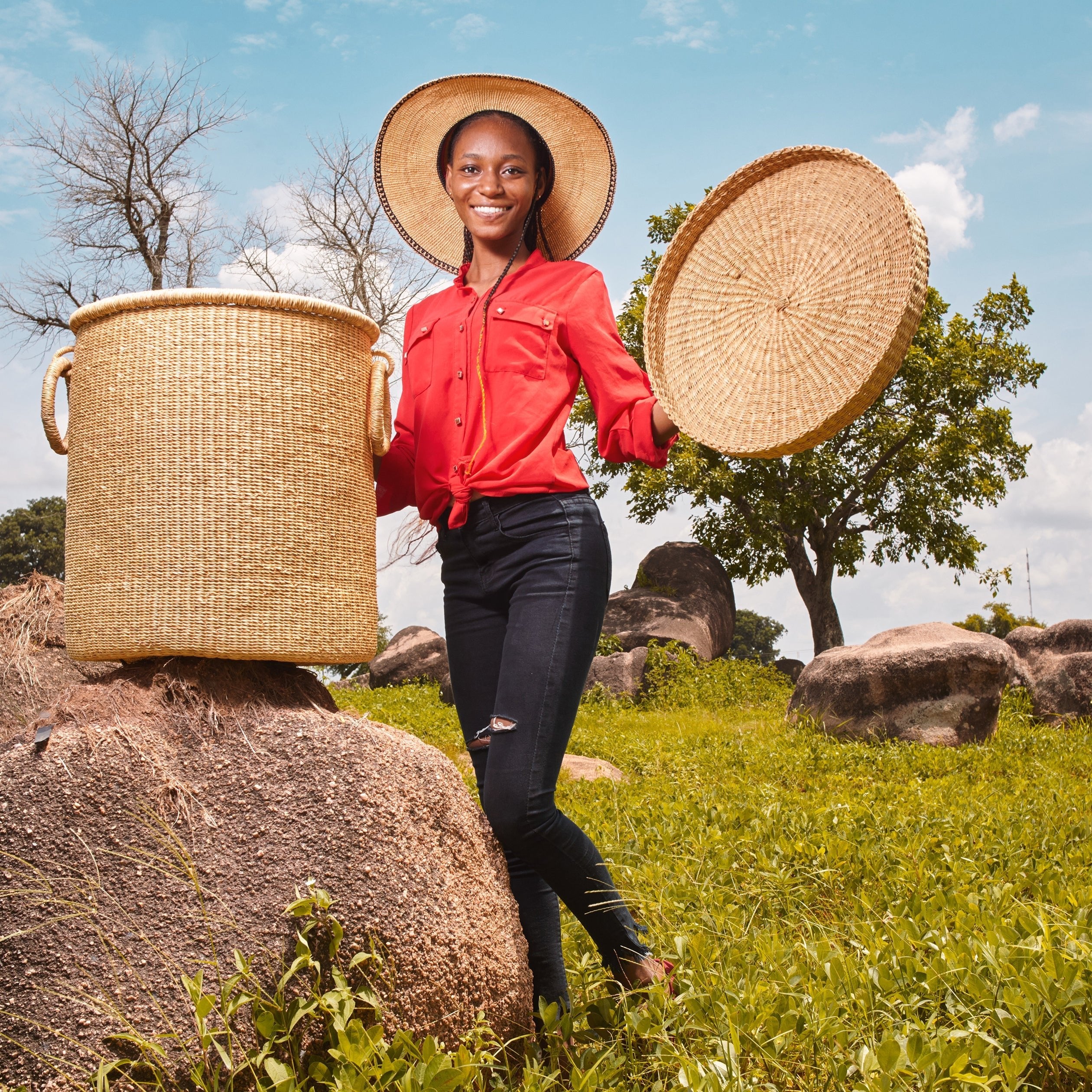 Create a Sustainable Home Organization with Handmade Laundry and Ironing Baskets - Zaarefolks