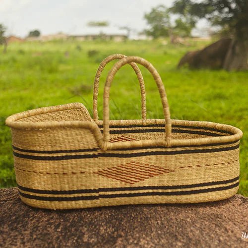 Traditional Elegance for Your Baby with a Woven Baby Basket - Zaarefolks