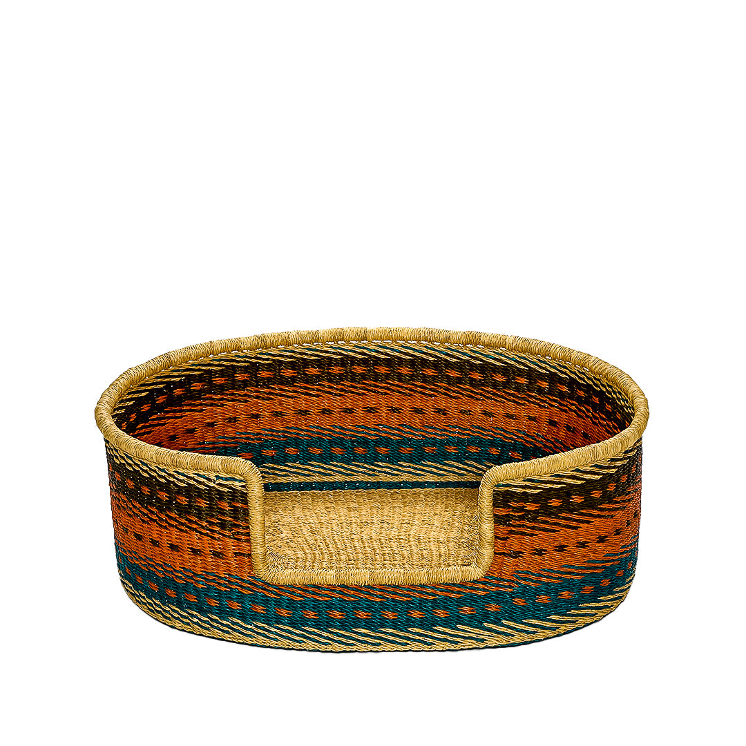 bella hand woven dog bed