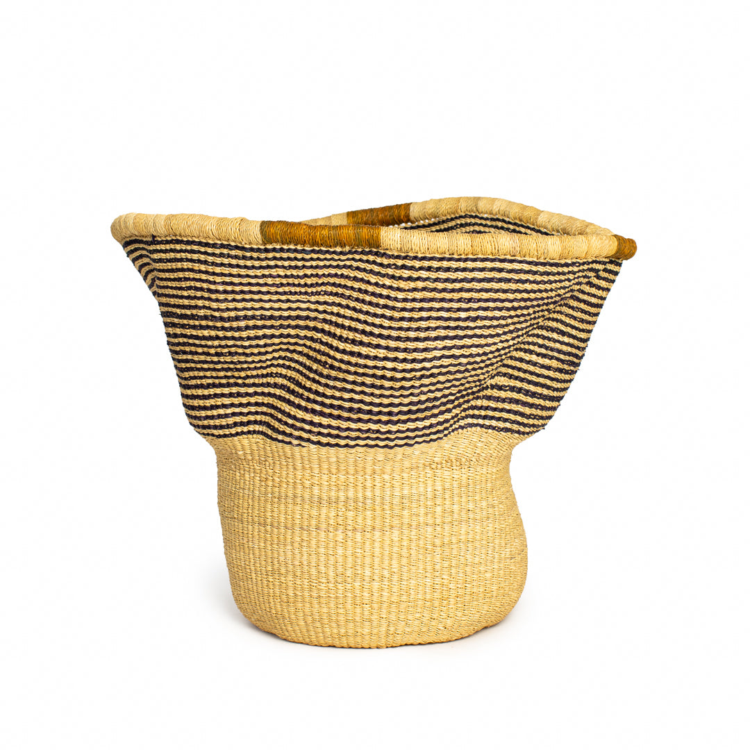 Daffodil Hand-Woven Art Basket