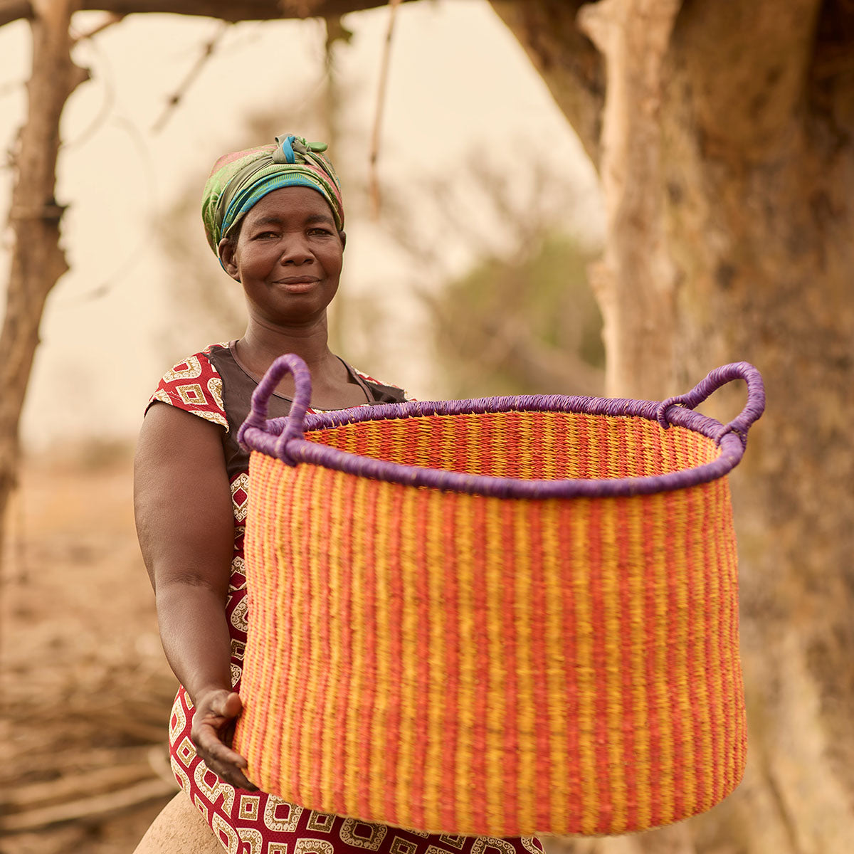 sese basket with handle