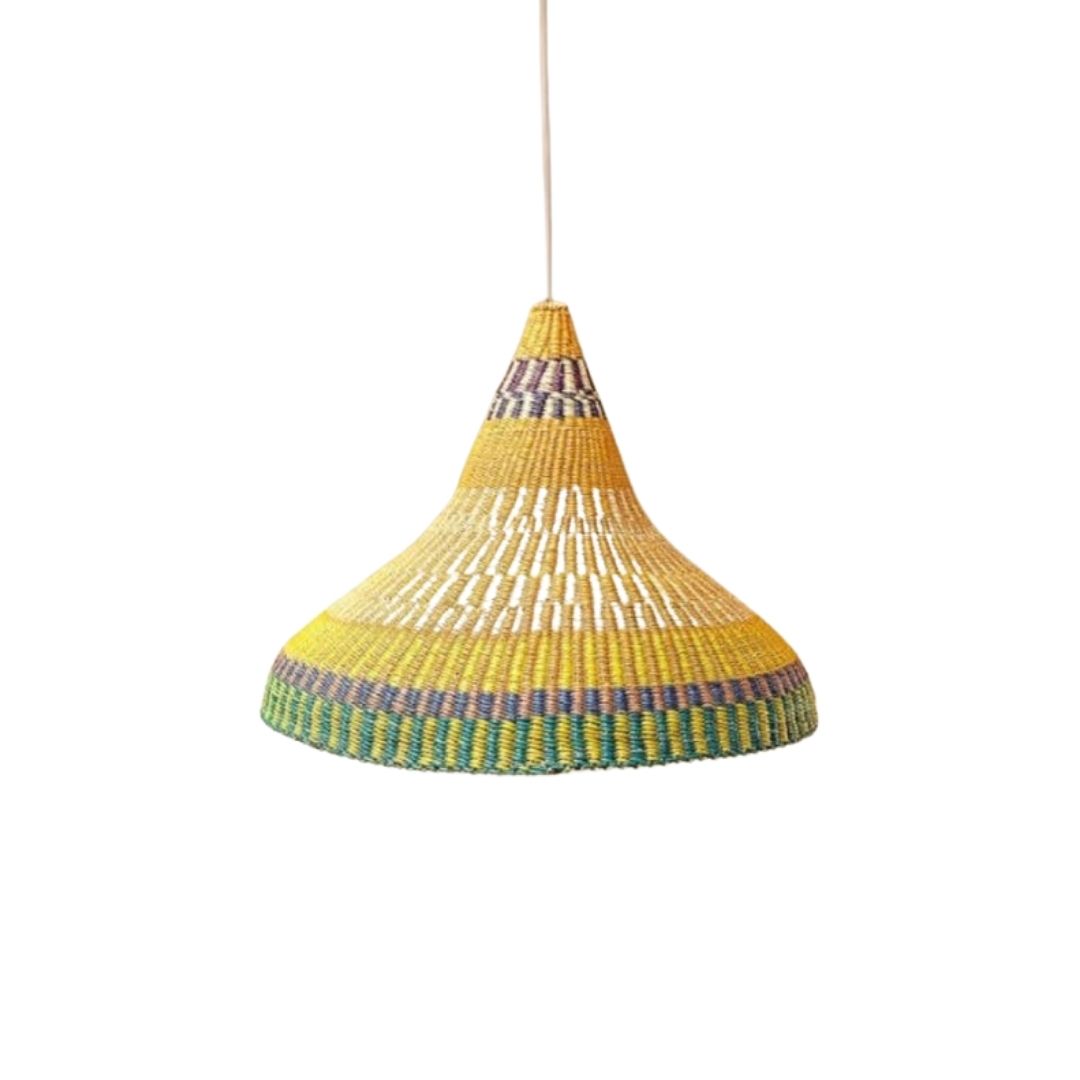Sun Hand-Woven Lampshade