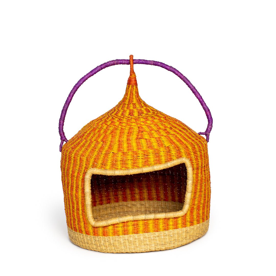 Abeba Hand - Woven Cat Bed - Zaarefolks