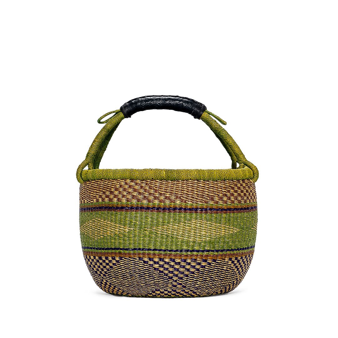 APPLE Hand - Woven Market Basket - Zaarefolks