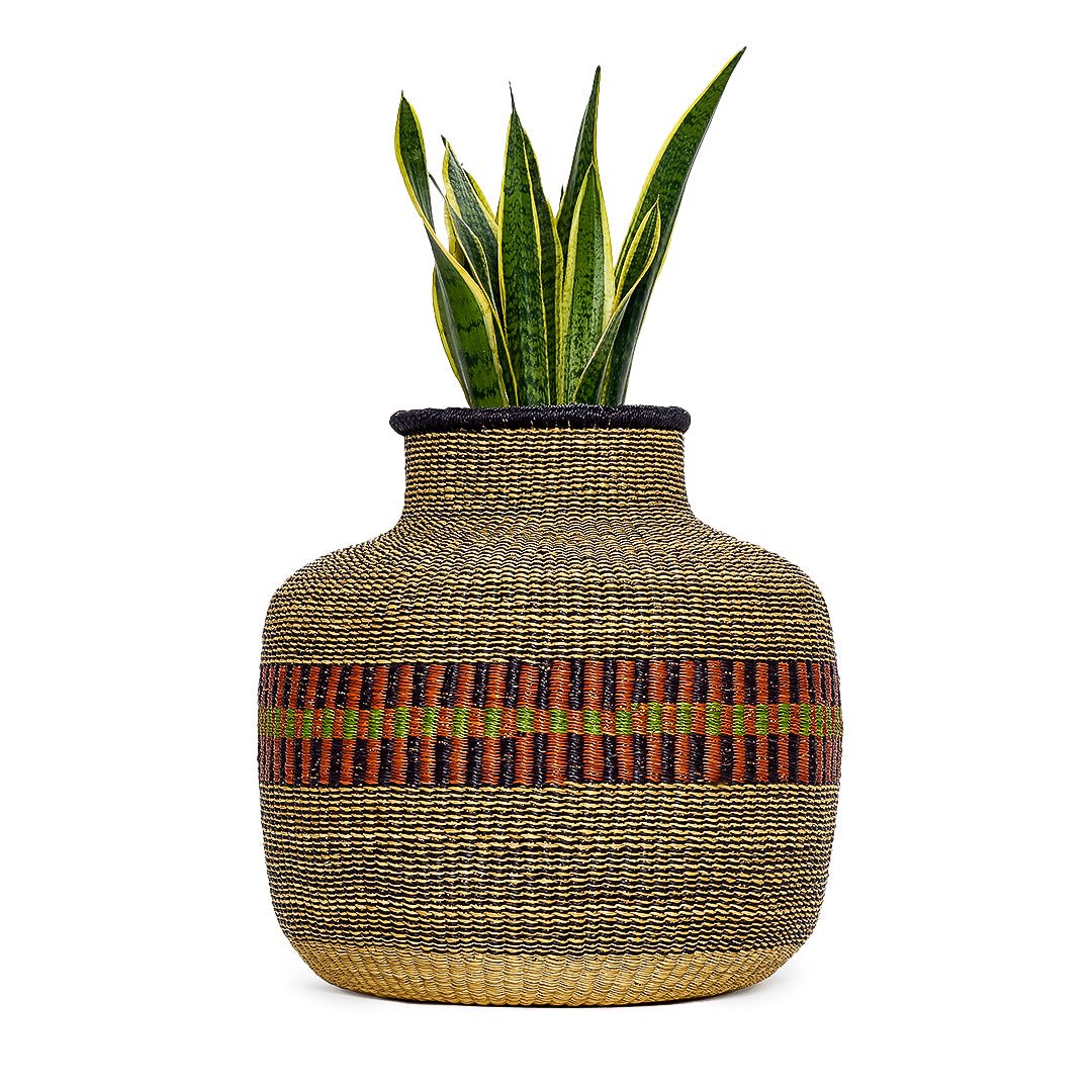 Begonia Hand - Woven Flower Basket - Zaarefolks