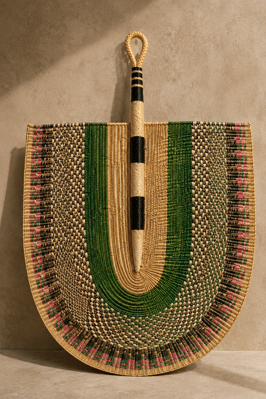Big Breeze Hand-Woven Wall Decor Basket - Zaarefolks