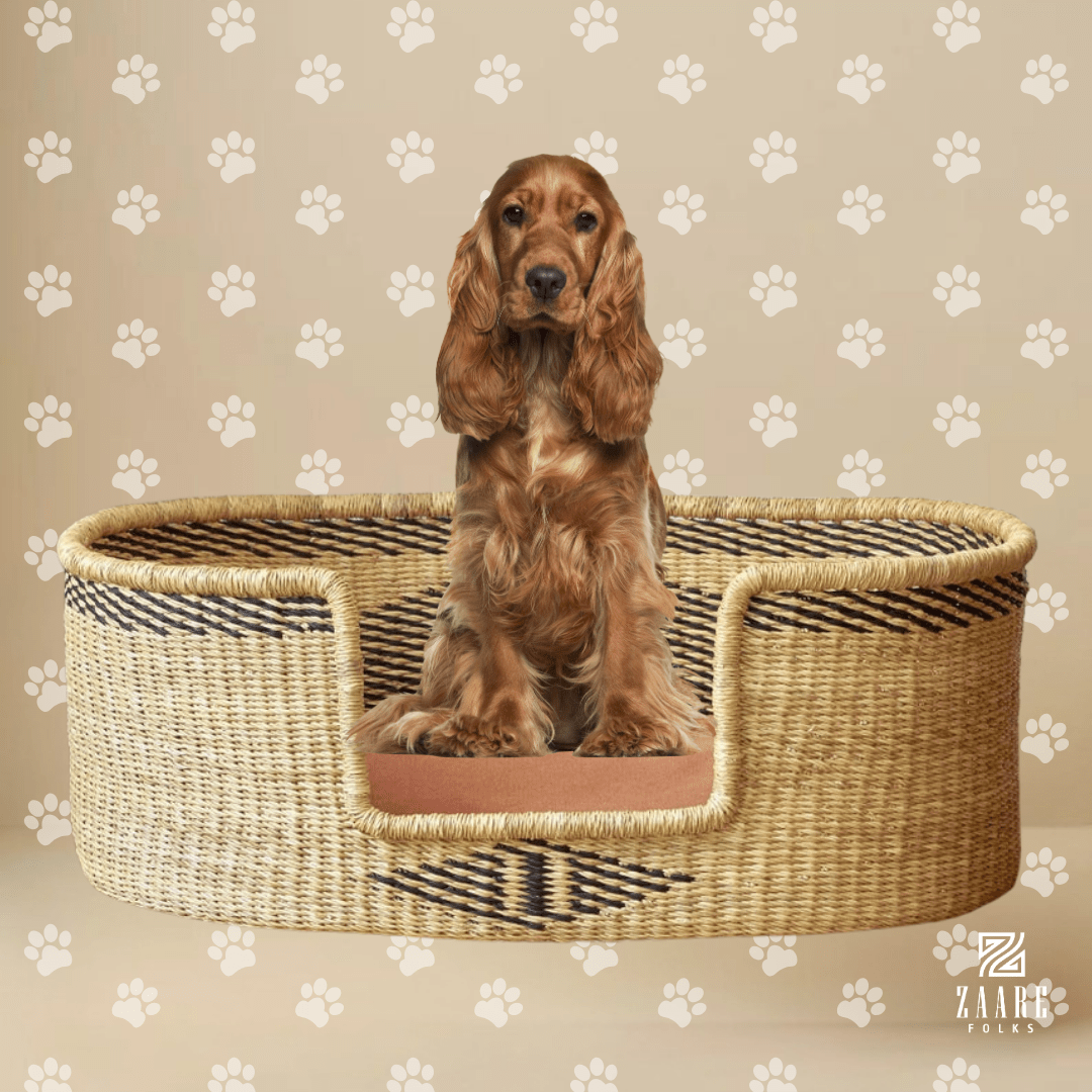 Bobo Hand - Woven Dog Bed - Zaarefolks