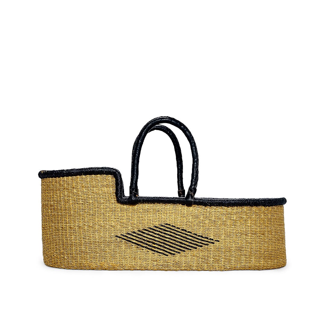 Duafe Hand - Woven Baby Moses Basket - Zaarefolks