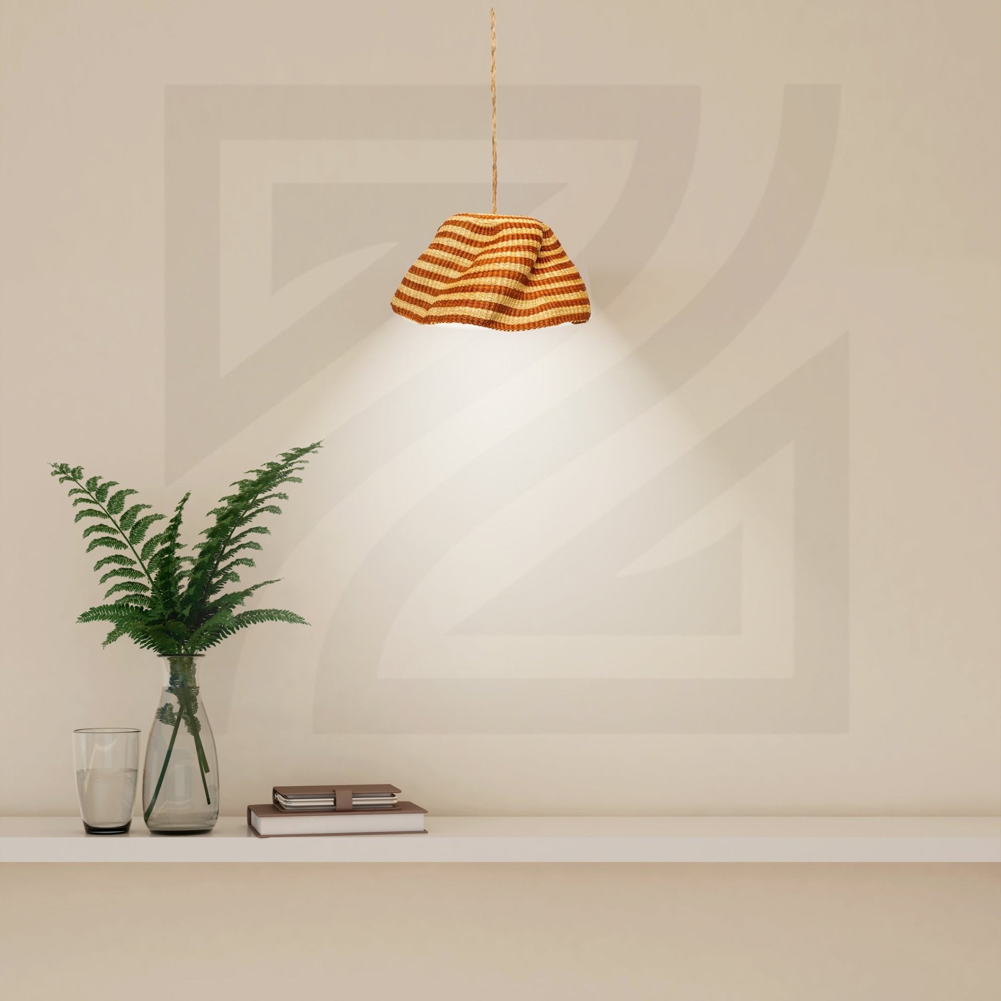 Ndoto Hand - Woven Lampshade - Zaarefolks