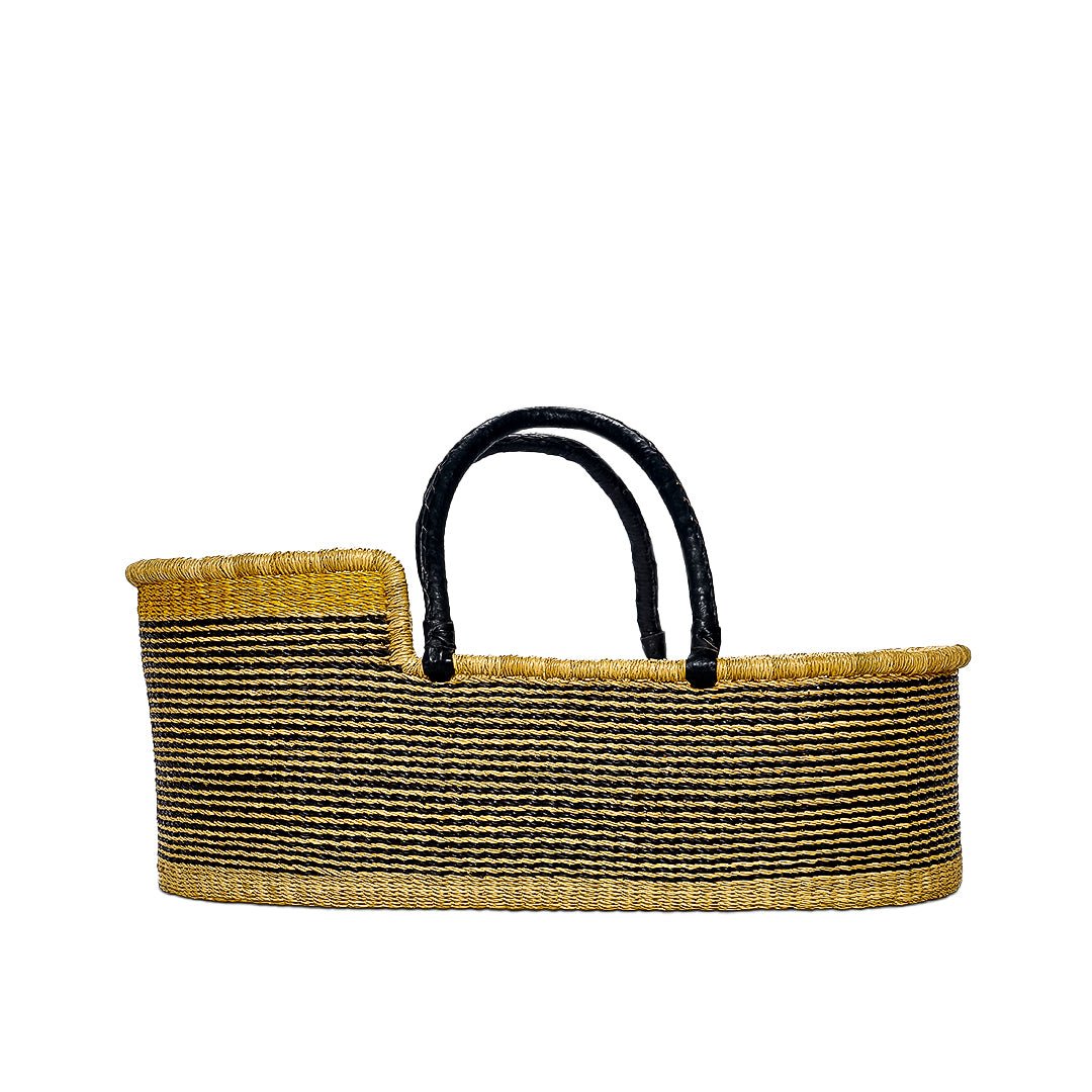 Nteasee Hand - Woven Baby Moses Basket - Zaarefolks