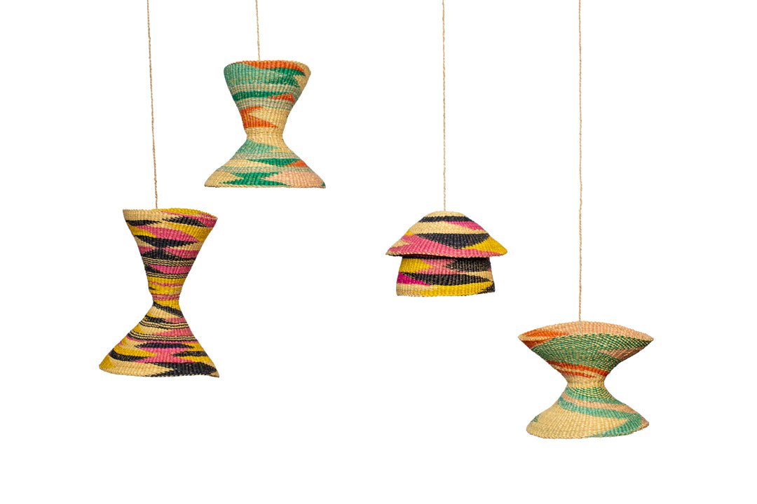 Pamoja Hand - Woven Lampshade - Zaarefolks
