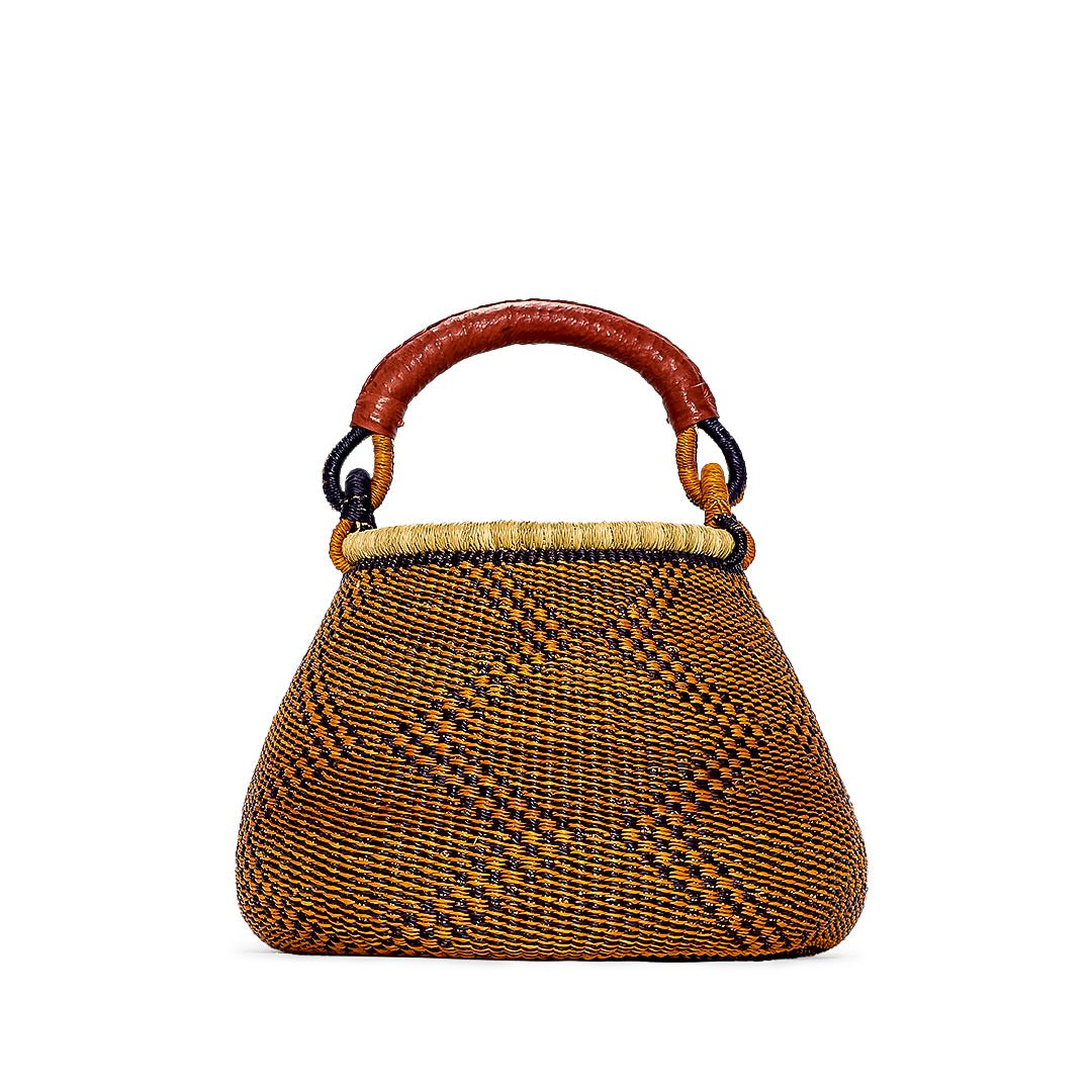 Pine Cone Hand - Woven Pot Basket - Zaarefolks