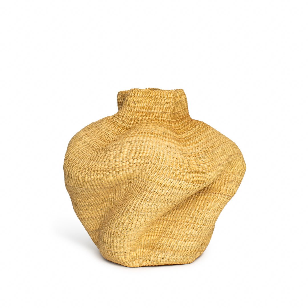 Sade Hand - Woven Art Basket - Zaarefolks