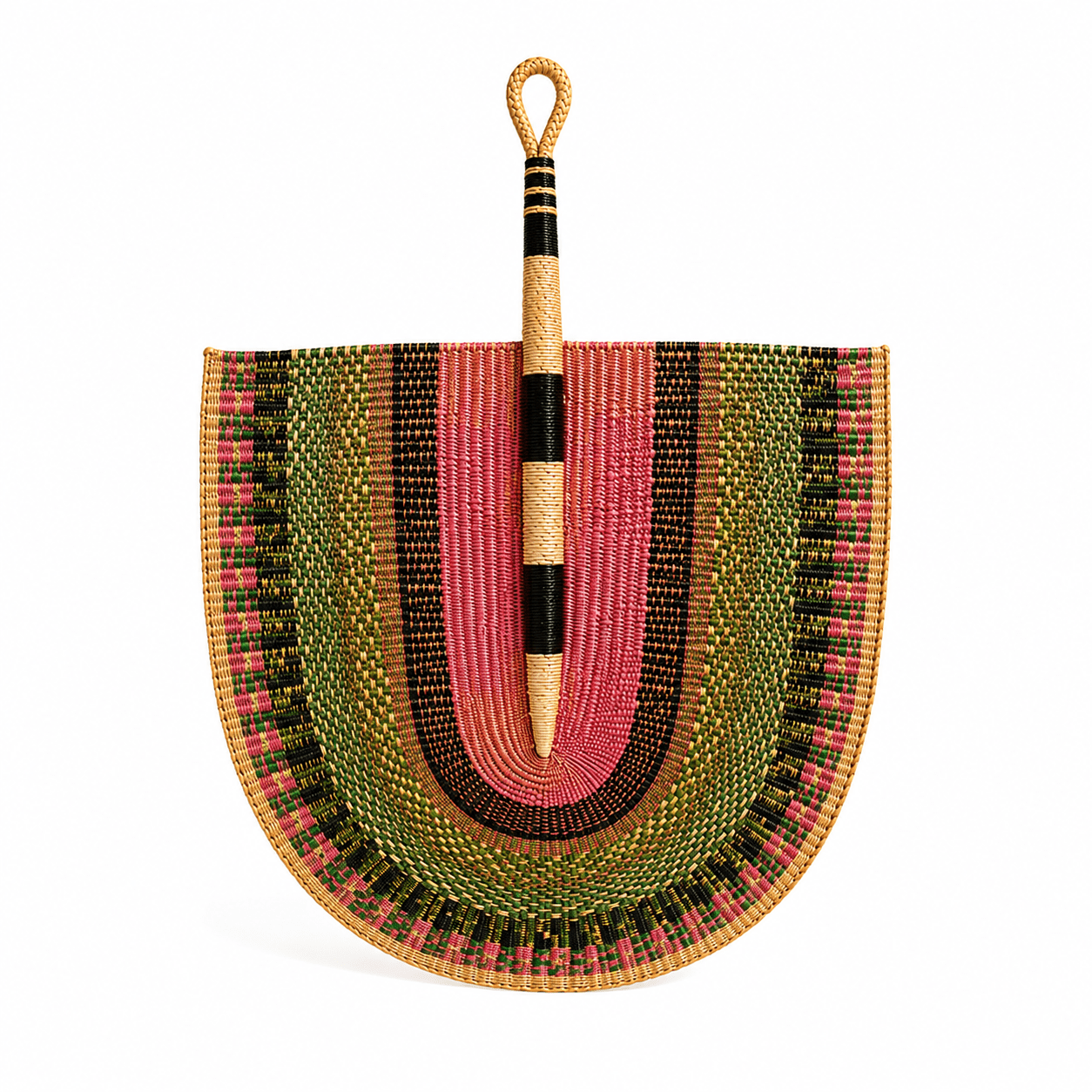 Sunwave Hand-Woven Wall Decor Basket - Zaarefolks